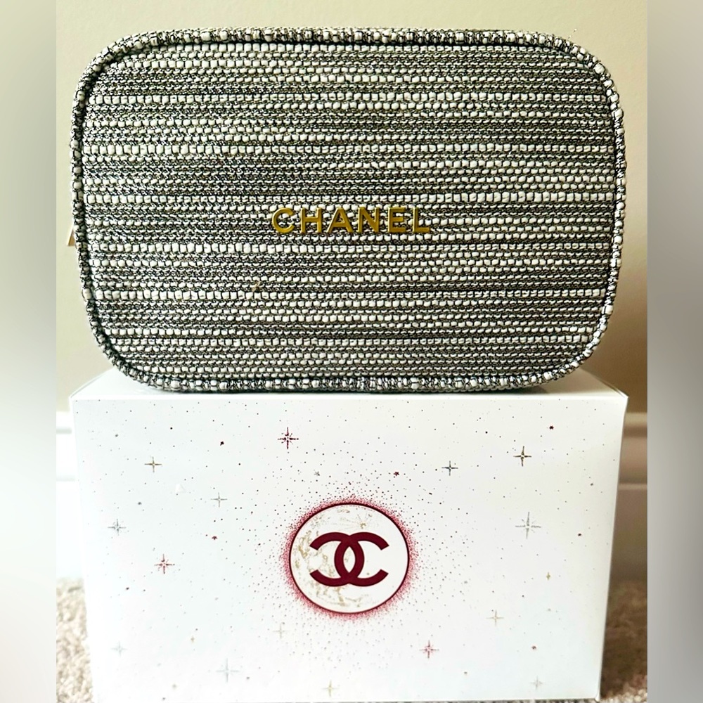 Chanel Cosmetic Pouch (can be converted to crossbody)